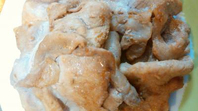 豚のしょうが焼き