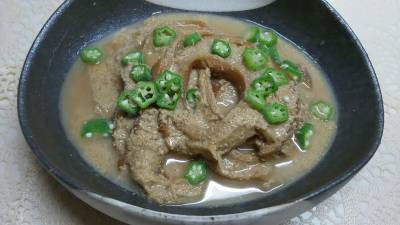 車麩(ぶ)の利久煮