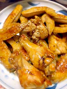 手羽先の甘辛風