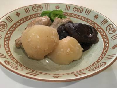 じゃがいもと手羽元の炊いたん
