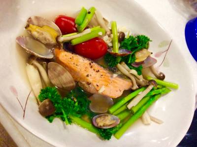 さけのアクアパッツァ