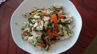 鈴木家の絶品！和風サラダ