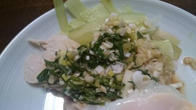 しっとり蒸し鶏