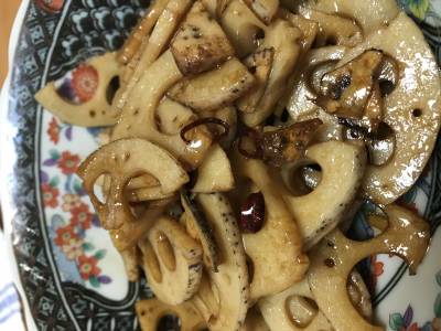 れんこんのきんぴら