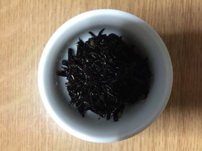 ひじきの柚子こしょう風味