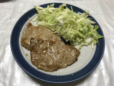 豚のしょうが焼き