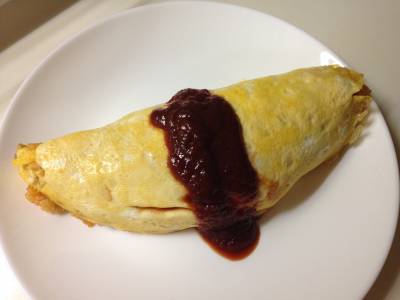 真夜中のオムライス