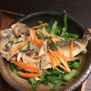 干物の焼き漬け