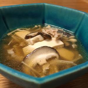 きのこの酸辣湯(サンラータン)