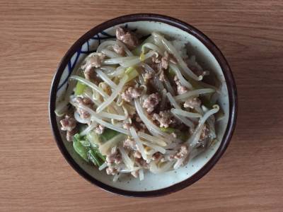 もやしあんかけ丼