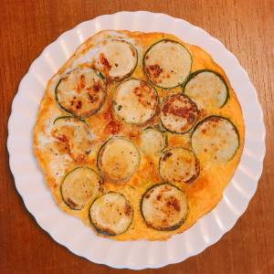 ズッキーニのオムレツ