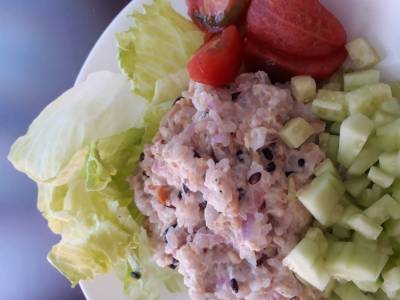 雑穀ライスサラダ