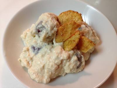 ぶどうの白あえ