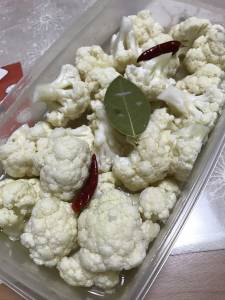 カリフラワーのマリネ マスタード風味