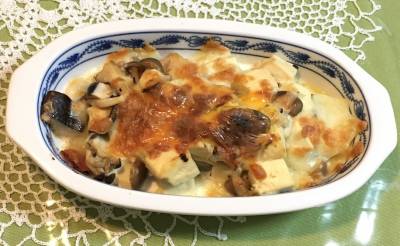 高野豆腐のグラタン