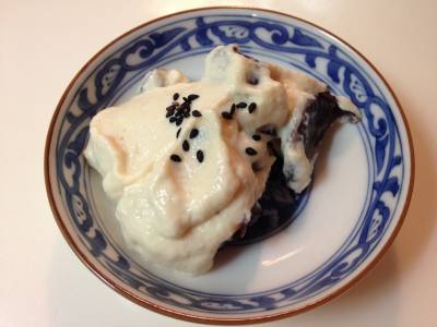 渋皮煮の白あえ