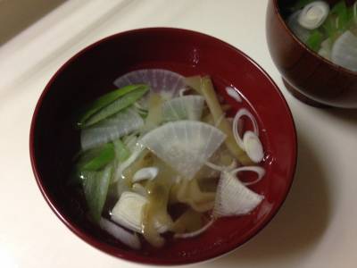 ザーサイ大根汁