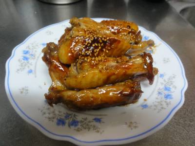 手羽先の甘辛風