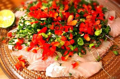 まだいのカルパッチョ