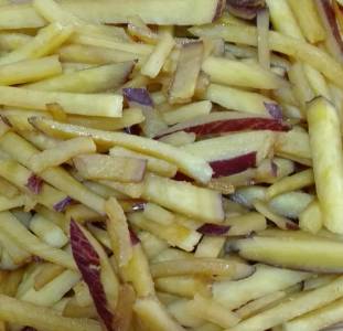 さつまいものきんぴら