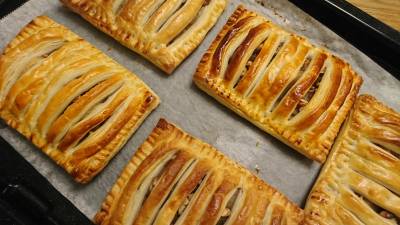 りんごのポケットパイ