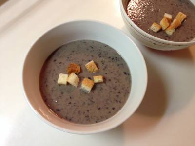 黒豆のポタージュ