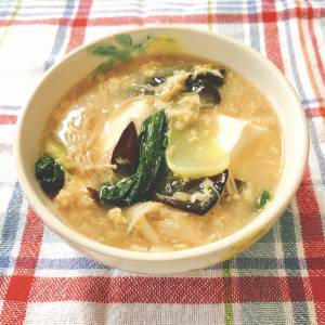 帆立てのトロトロ湯豆腐