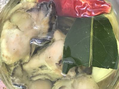 かきのオイル漬け