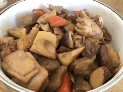 フライパン筑前煮