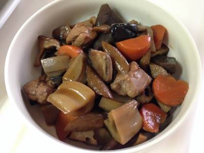 フライパン筑前煮