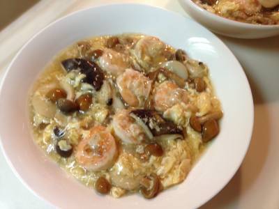 えびときのこのとろみ煮