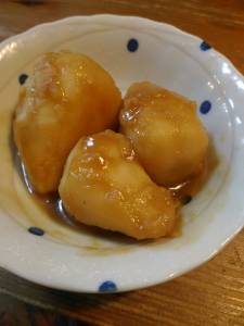 里芋の煮っころがし