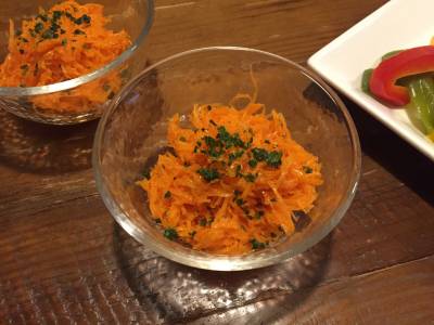 ダブル春にんじんサラダ