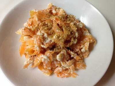 にんじんのチーズ白あえ