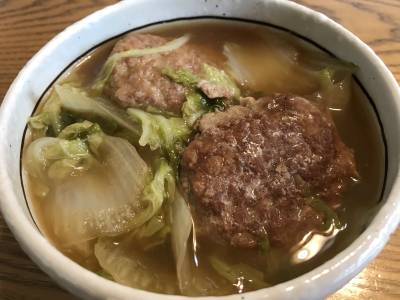 豚だんごと白菜のとろとろ煮