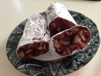 チョコレートのサラミ