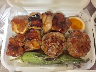 鶏つくねの照り焼き