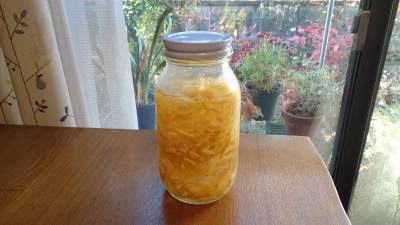 ゆずシロップ(ゆず茶)