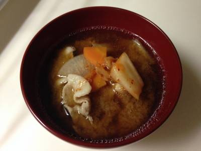 乳酸菌アップ豚汁