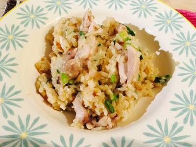 しょうがたっぷりピラフ