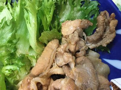 豚のしょうが焼き