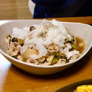 みぞれすき焼き