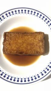厚揚げの甘辛煮