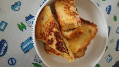 クロックムッシュ風フレンチトースト