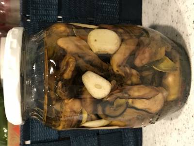 かきのオイル漬け