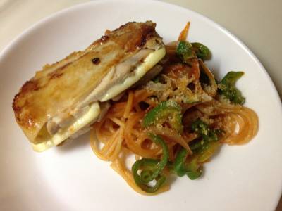 チーズチキンソテー