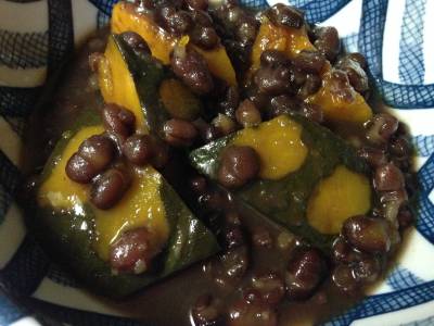 かぼちゃのいとこ蒸し