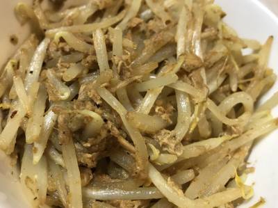 ツナもやし炒め