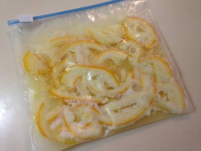 フレッシュ柚子（ゆず）の砂糖漬け