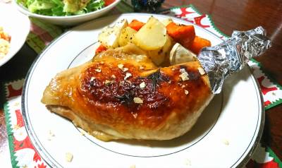 鶏肉のジューシーオーブン焼き
